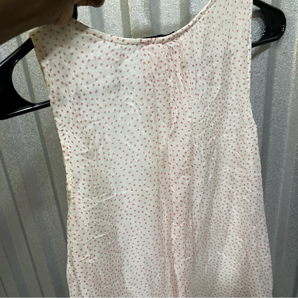 Tendenze Sleeveless polkadot blouse size small - Picture 6 of 6